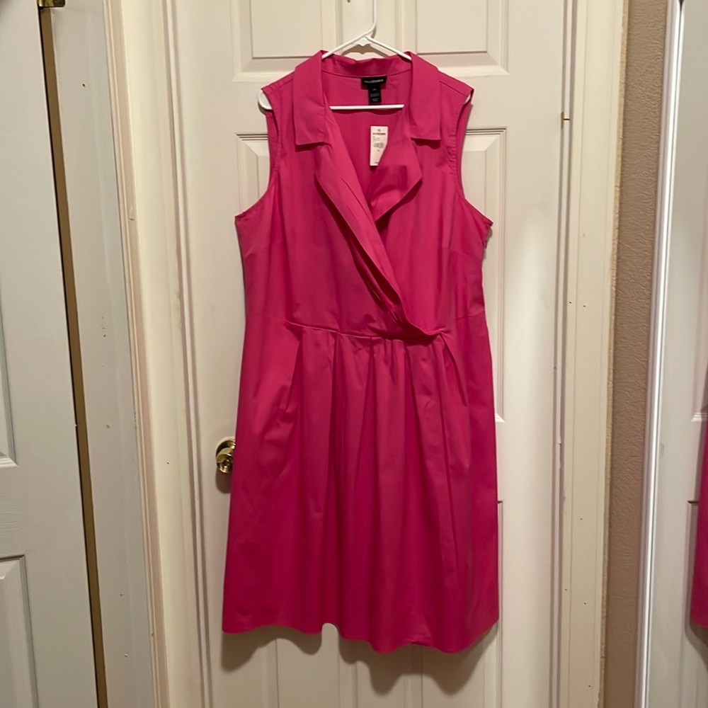 Plus size Pink dress